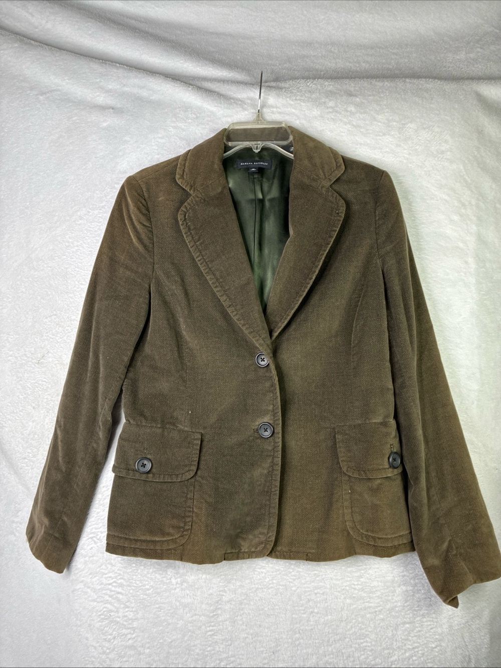 Banana Republic Olive Green Blazer